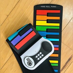 Rainbow Roll-Up Piano